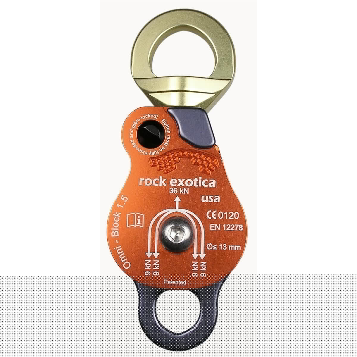 Rock Exotica Omni-Block 1.5" Swivel Pulley