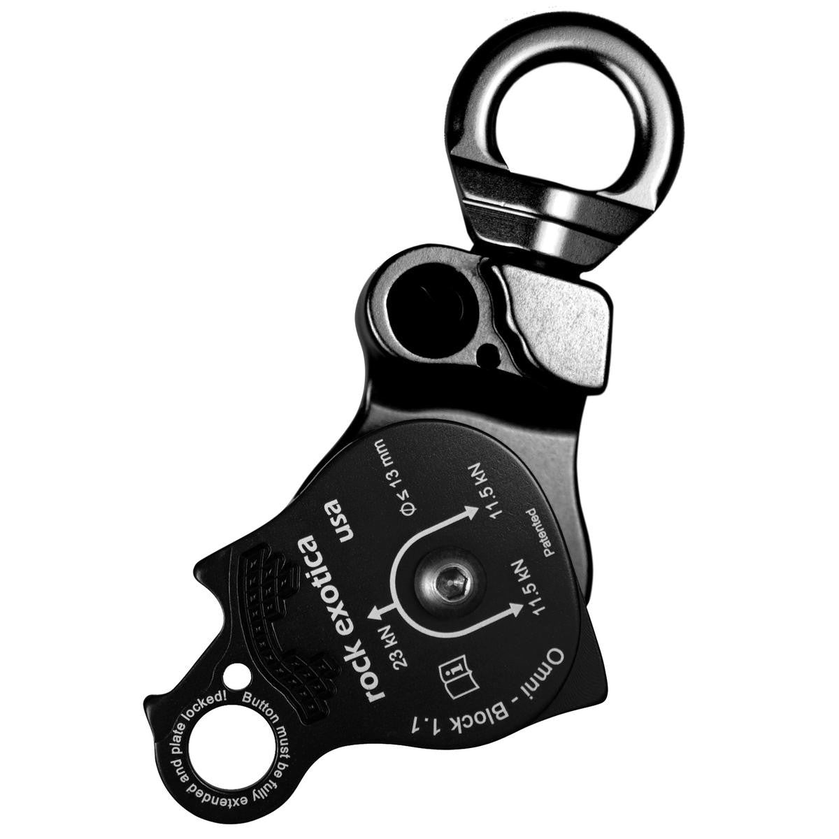 Rock Exotica Omni-Block 1.1" Swivel Pulley