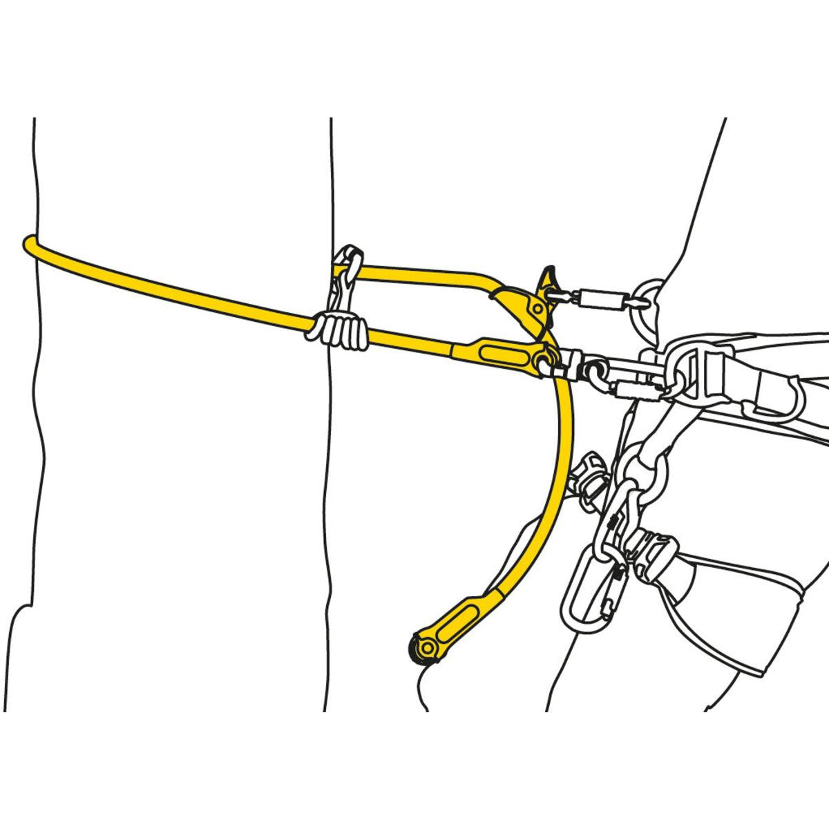 Petzl Microflip Reinforced Tree Care Lanyard