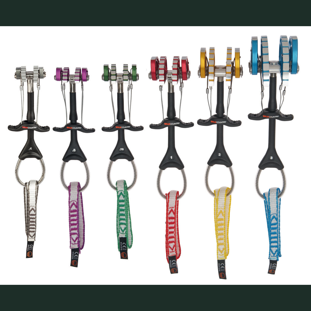 Wild Country Friend Set 0.4, 0.5, 0.75, 1, 2, 3