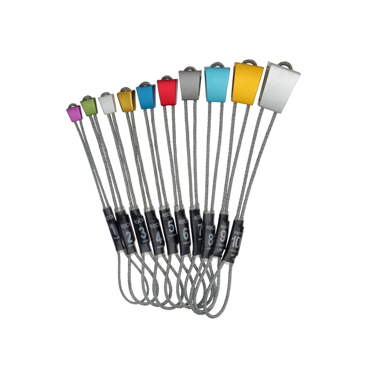 Wild Country Rock On Wire Anodised Set 1-10