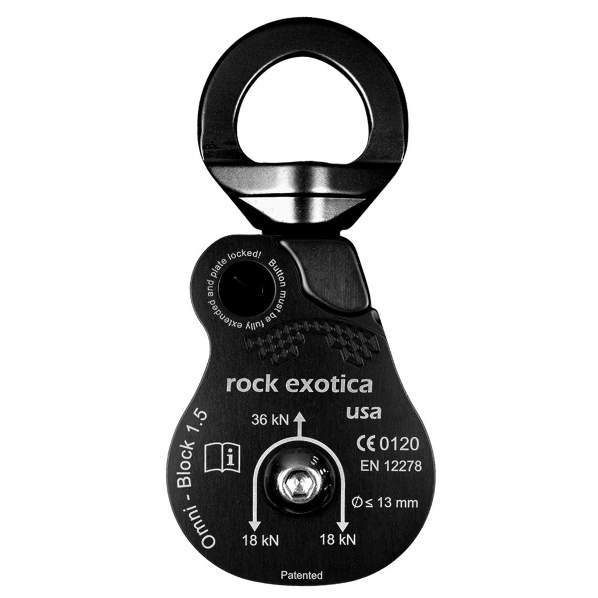 Rock Exotica Omni-Block 1.5" Swivel Pulley