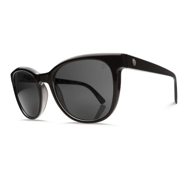 Electric Cove Sunglasses Black & Lime Frame Grey Lenses